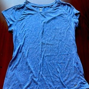Light blue athletic running shirt - Leg3nd Brand